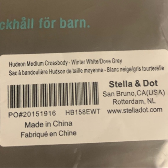 Hudson medium crossbody- Dove grey - Picture 7 of 7